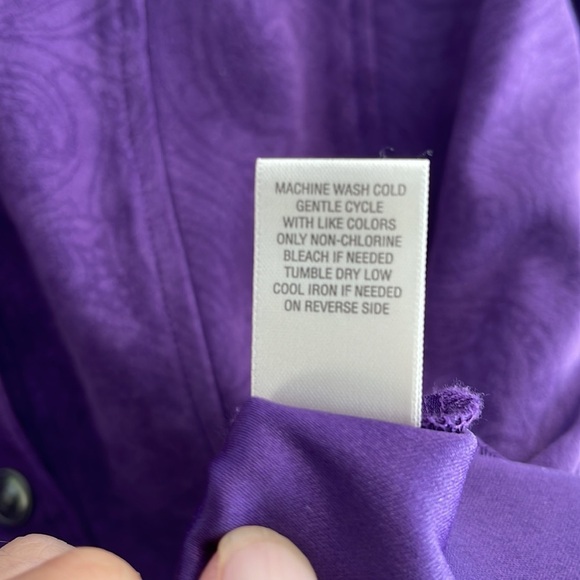 Christopher+ banks women’s suede-like jacket - Picture 7 of 7